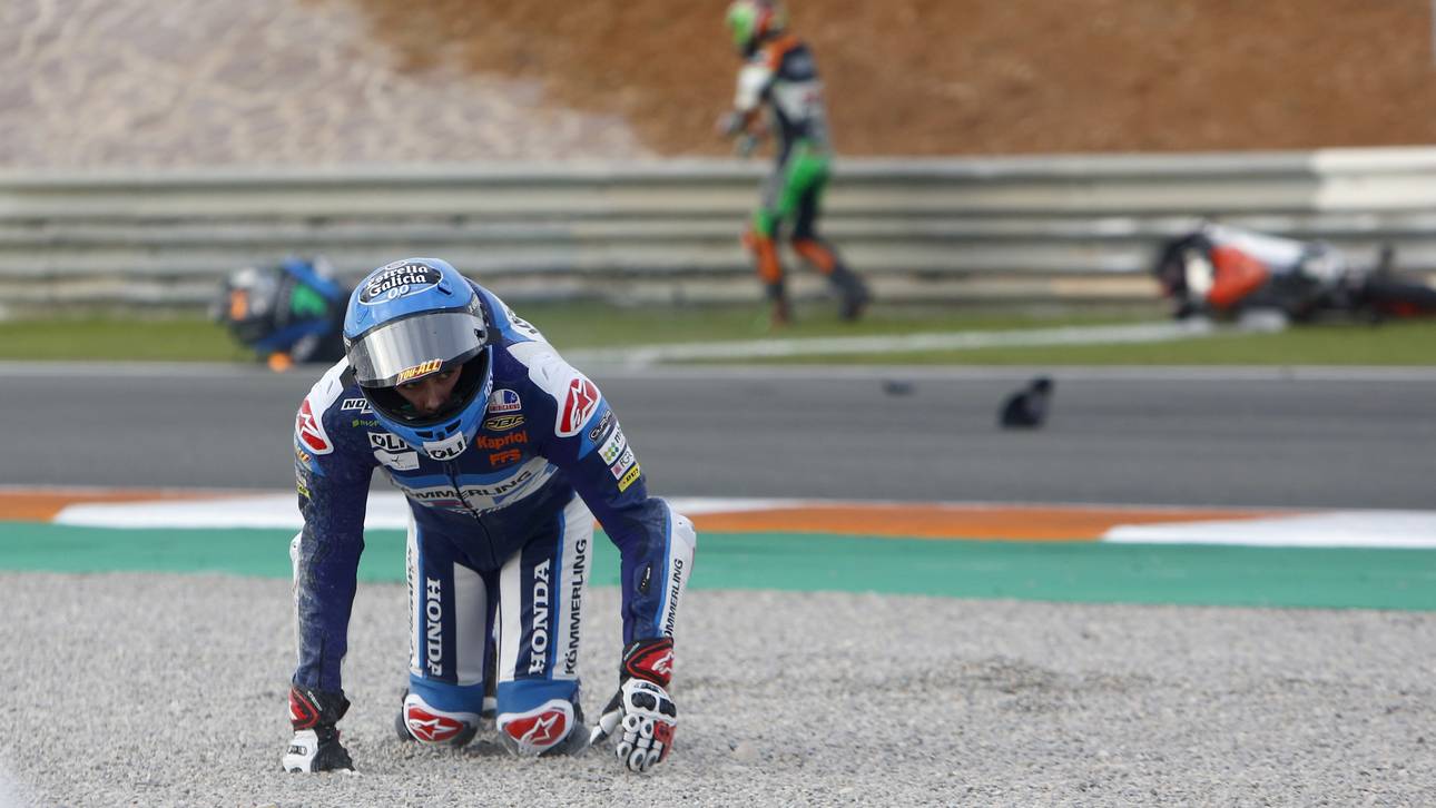 Sturzchaos bei Moto3-Finale