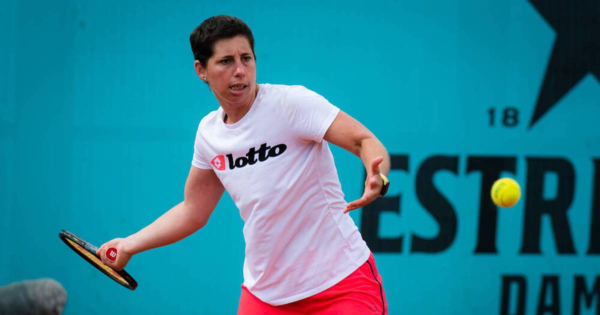 Carla Suarez-Navarro returns to Paris after being diagnosed with cancer