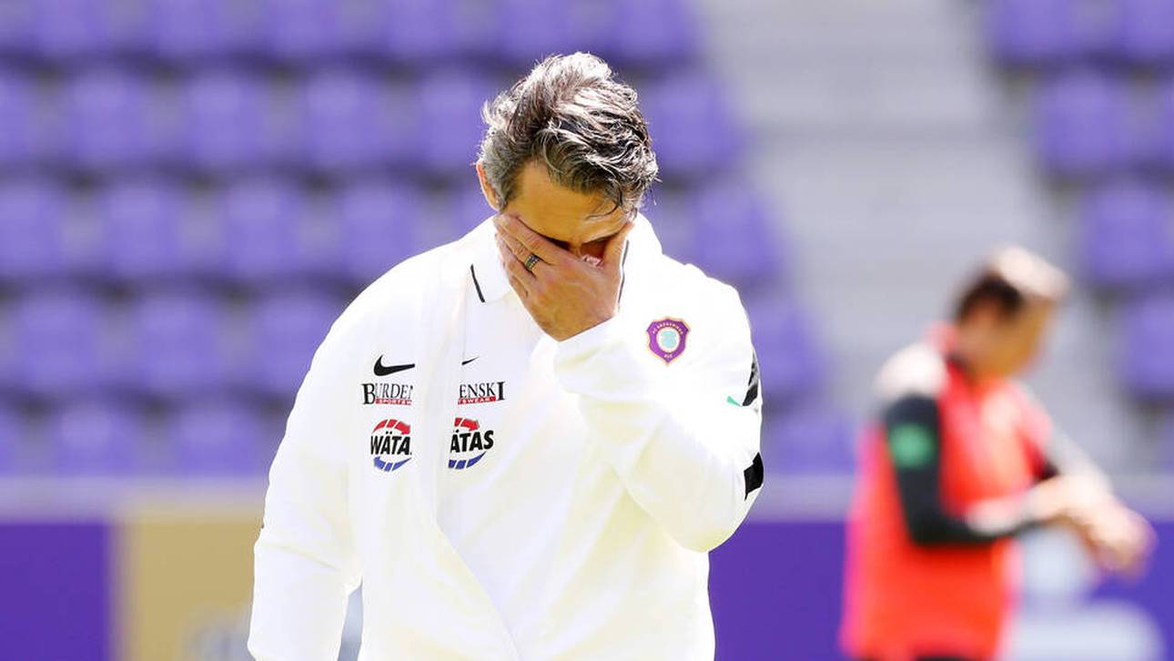 Aue-Trainer meldet sich krank