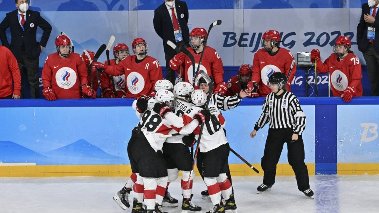 Eishockey: Schweiz auf Medaillenkurs