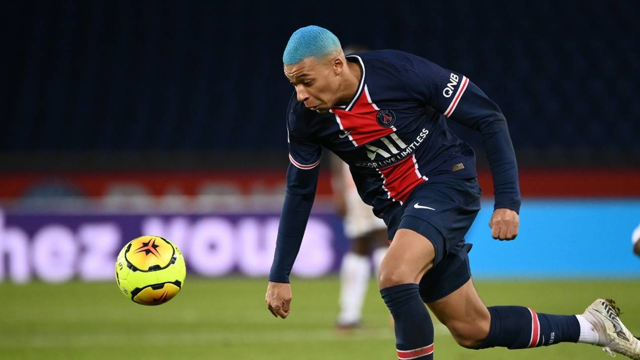 Dank Mbappé: Paris bleibt oben dran