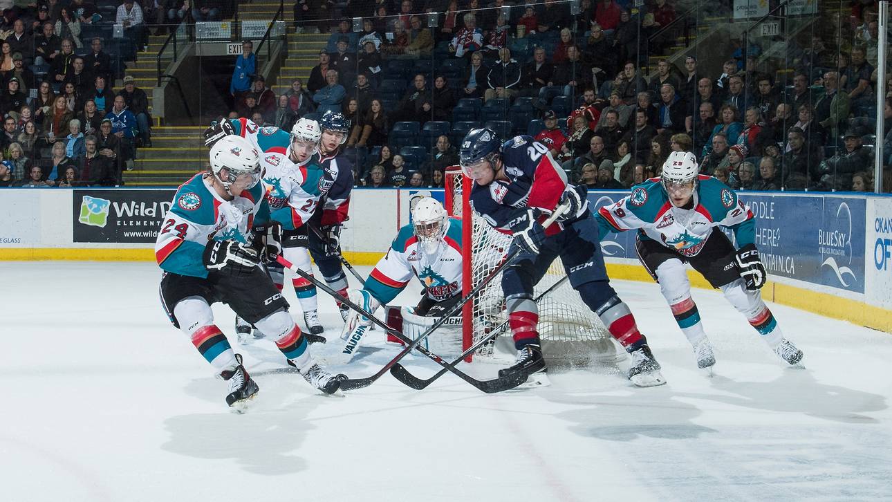 Tri-City Americans v Kelowna Rockets