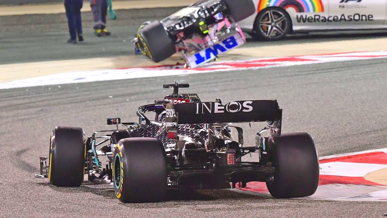 Hamilton gewinnt Horror-Grand-Prix