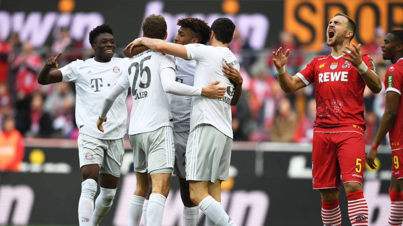 Bayern lassen Köln keine Chance