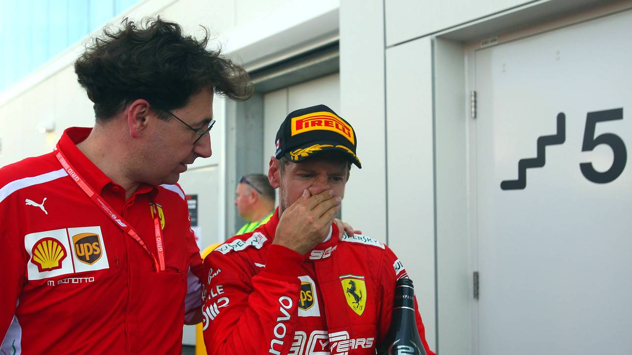 Binotto erklärt Vettel-Entscheidung