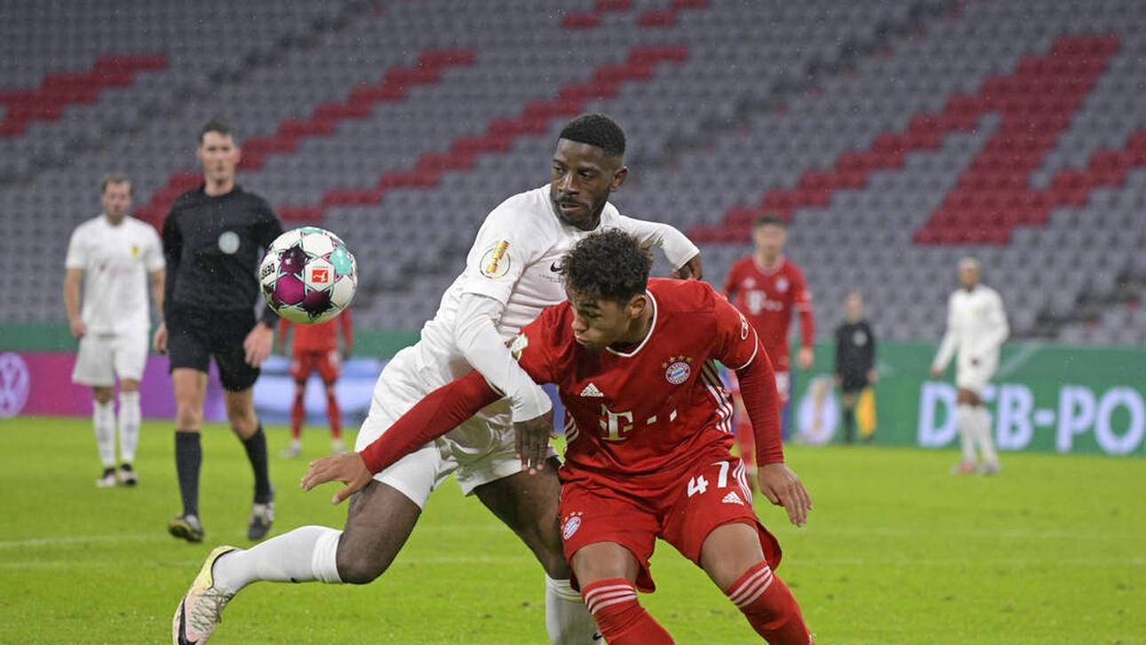 Armindo Sieb in seinem ersten und bisher einzigen Profi-Einsatz für den FCB