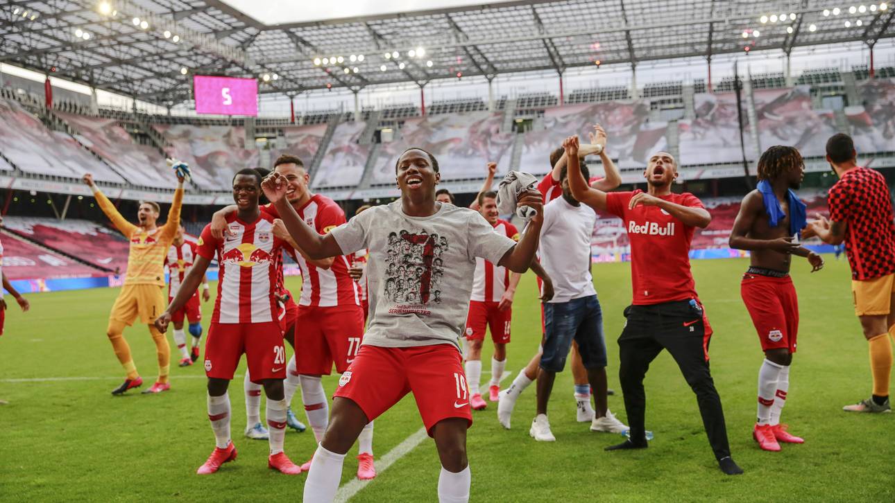 RB Salzburg feiert Meistertitel