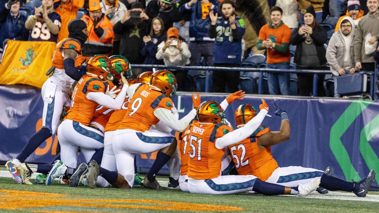 Vier Field Goals! Kicker Eberle top