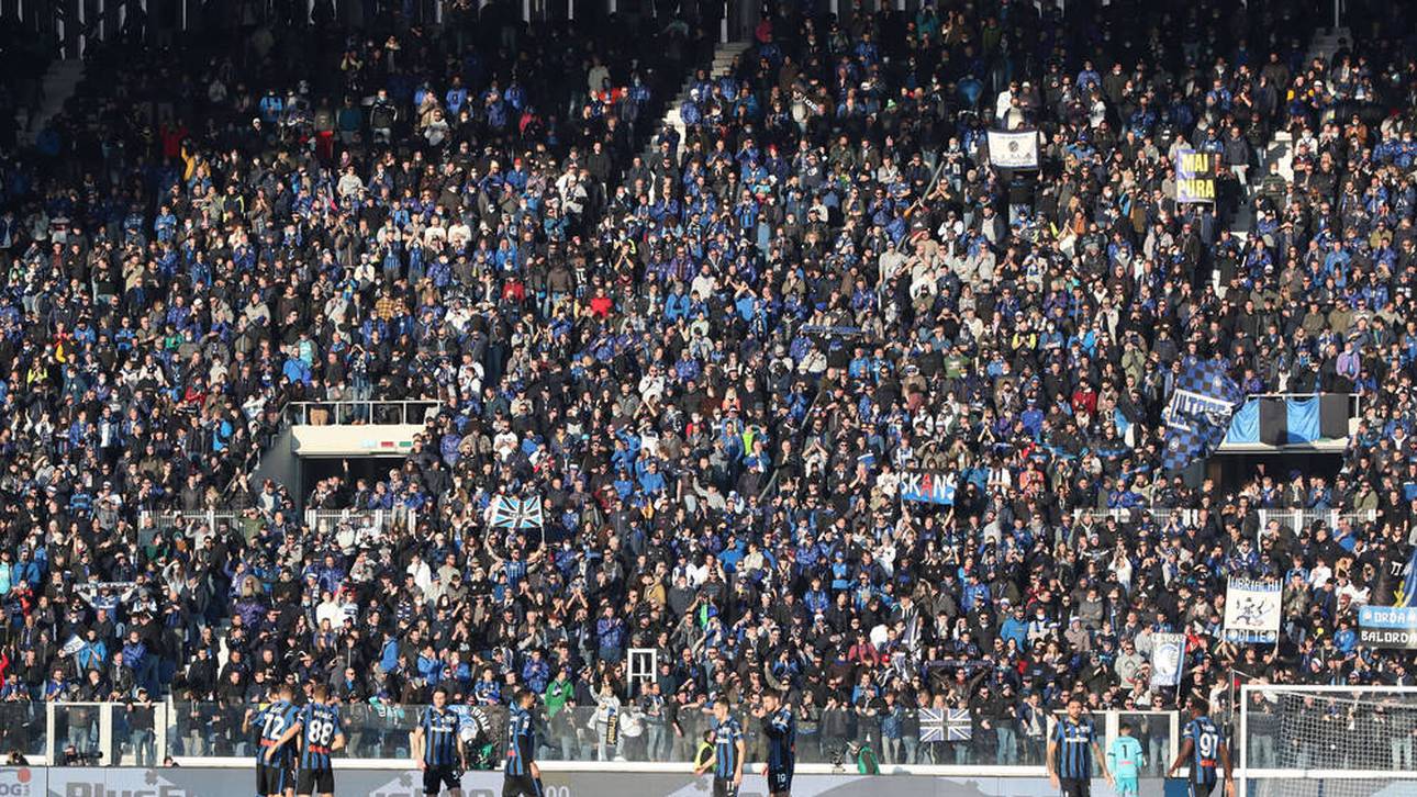 Krawalle in Bergamo! Vier Festnahmen