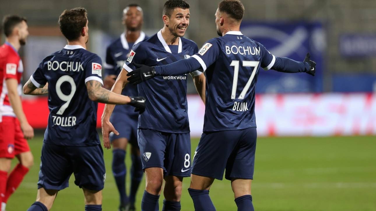 Bochum nach Sieg gegen Heidenheim Zweiter