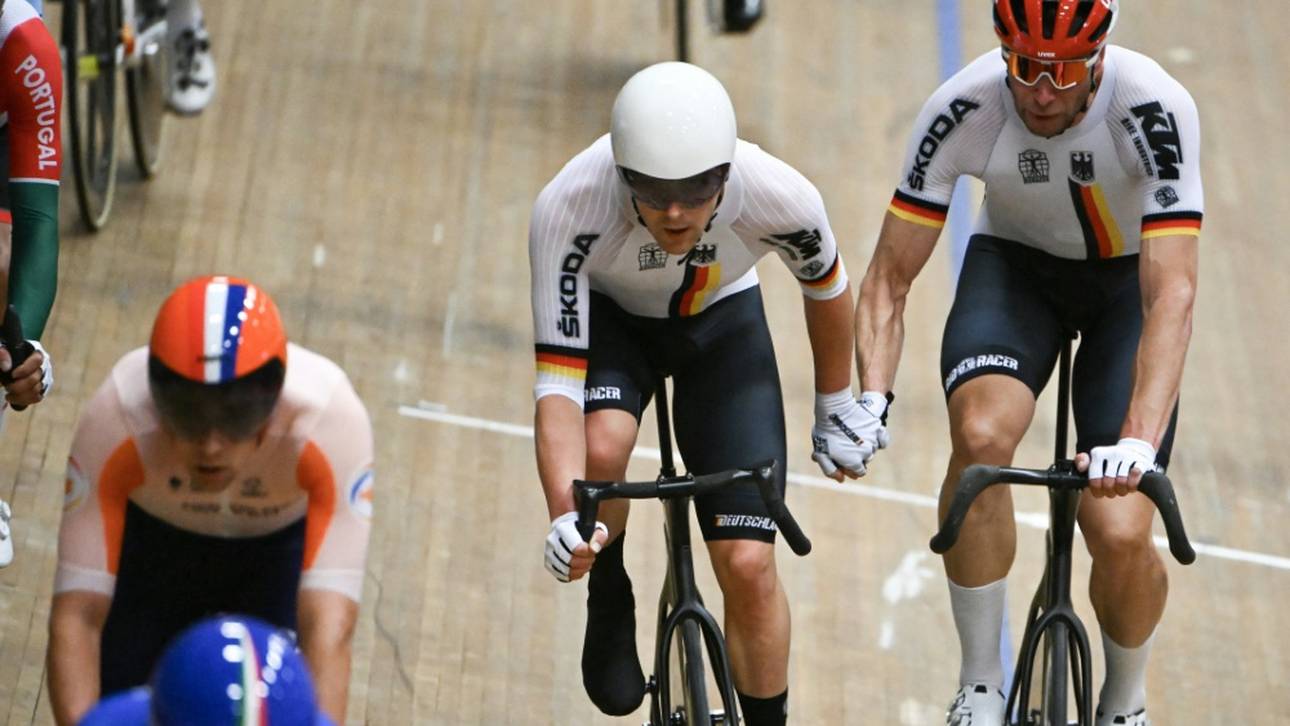 Bahnrad-Stars setzen Goldregen fort