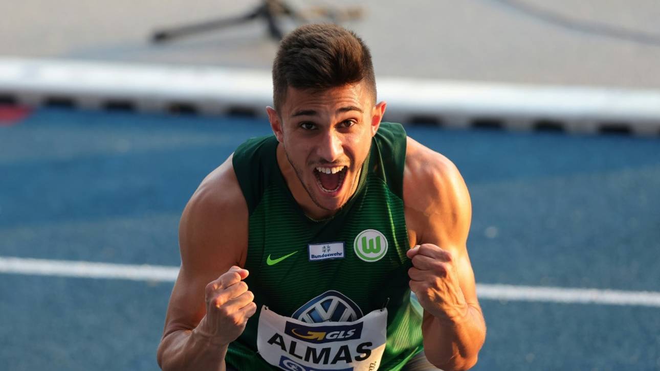 Sprinter Almas ernährt sich gesünder