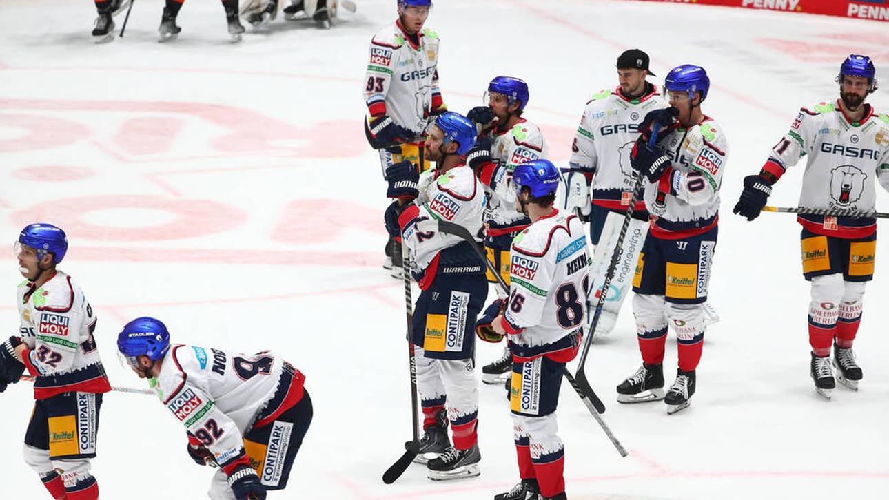 Eisbären taumeln Richtung Abgrund