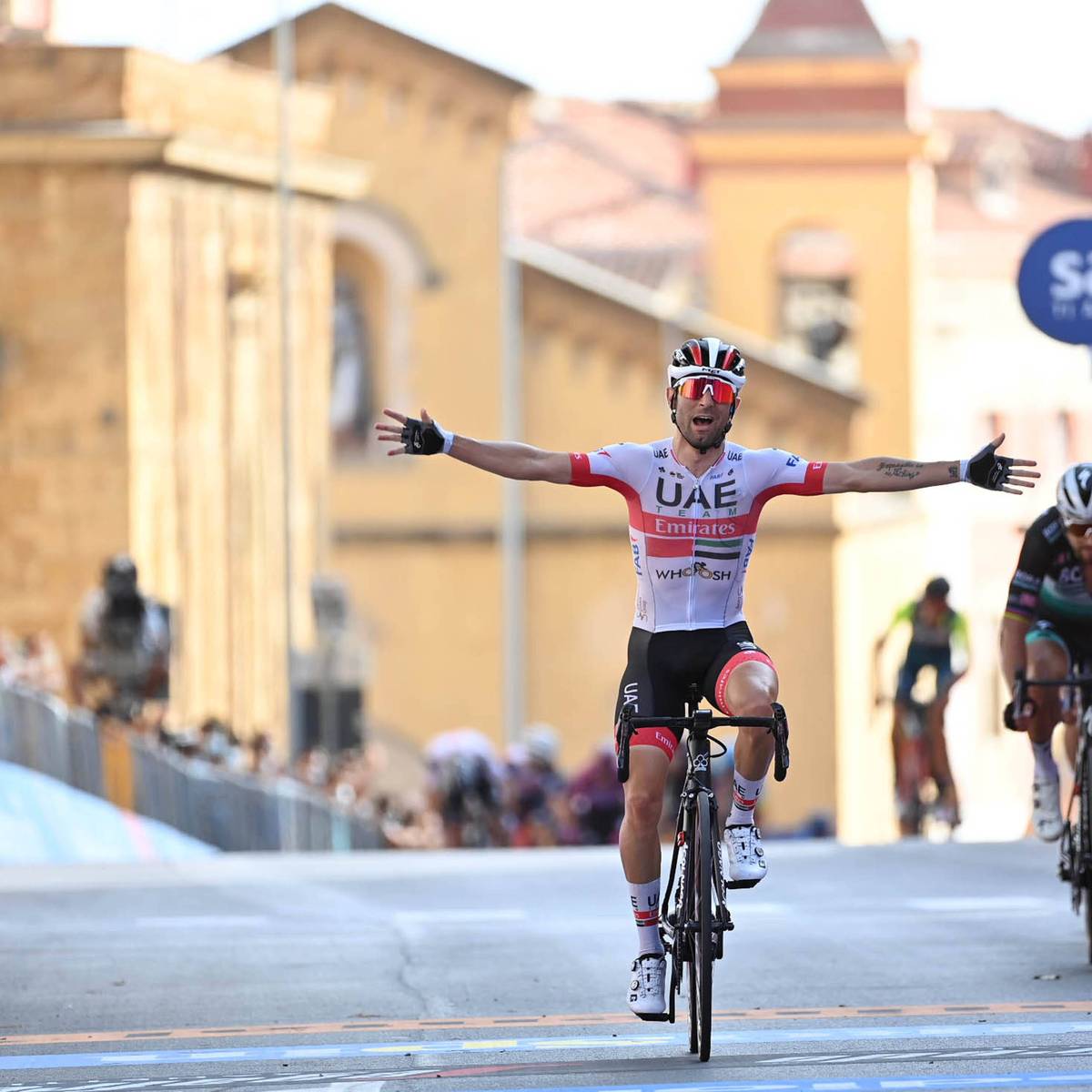 Radsport Diego Ulissi Gewinnt 2 Etappe Bei Giro D Italia Sagan Geschlagen