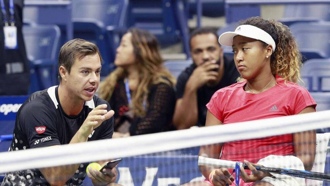 Mit Naomi Osaka gewann Sascha Bajin zwei Grand Slams