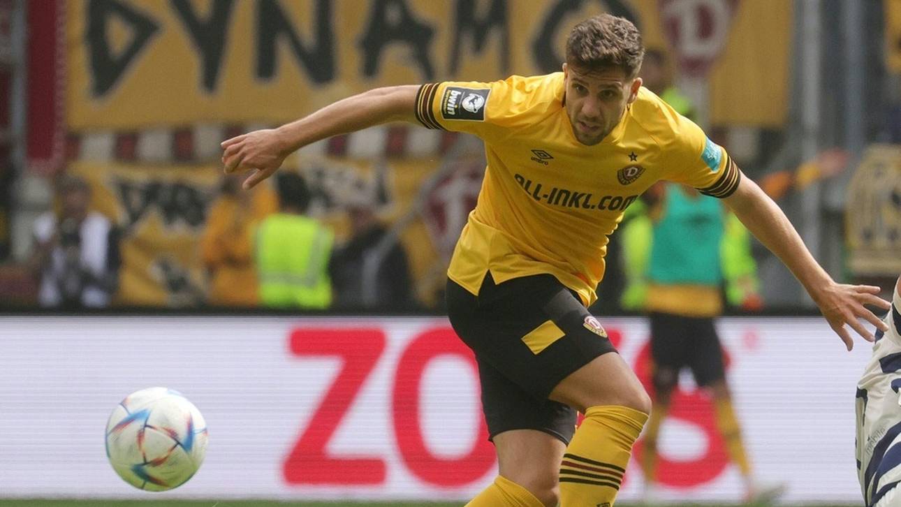 Dynamo ringt Aue im Derby nieder