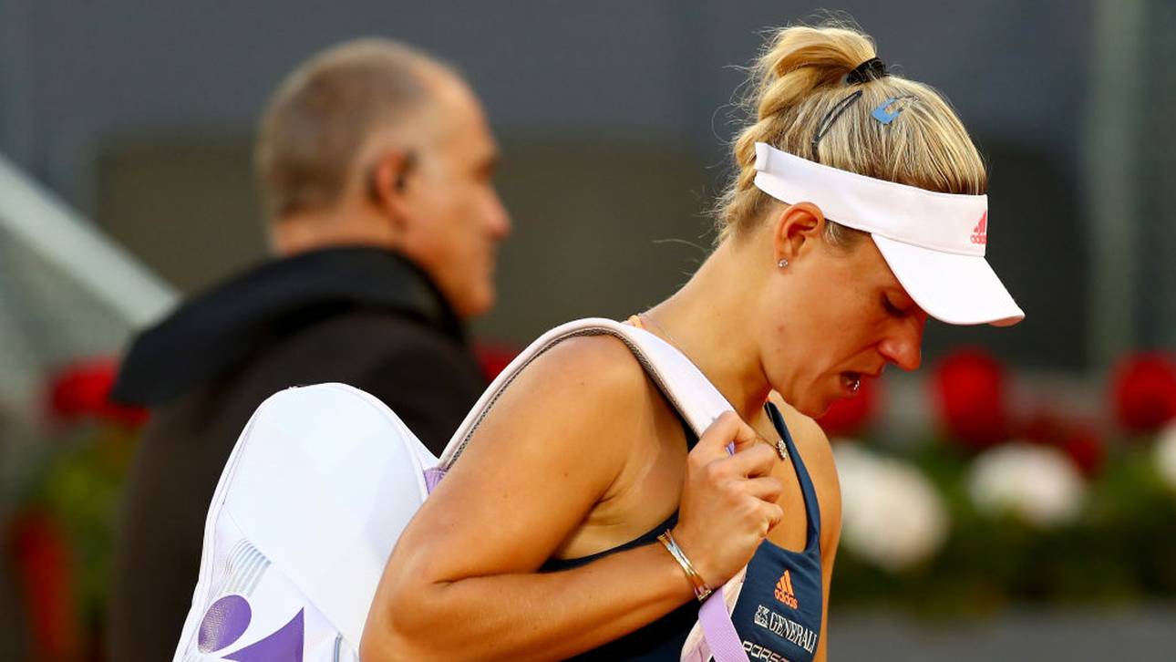 Kerber verliert in vier Minuten