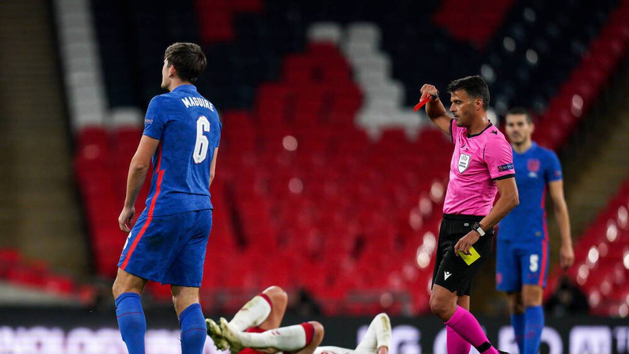 England verliert nach Maguire-Rot