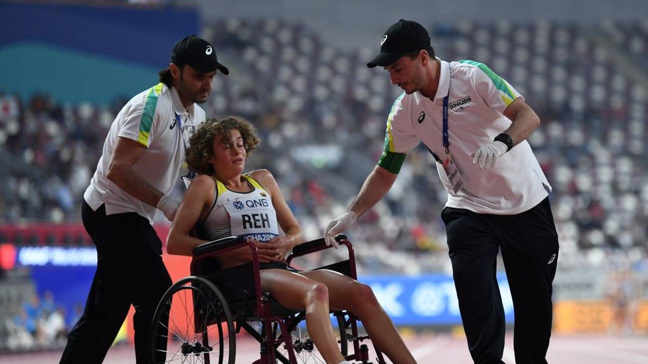 10.000 m: Reh bricht zusammen