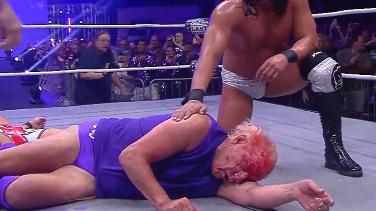 Ikone beängstigt nach Abschiedskampf