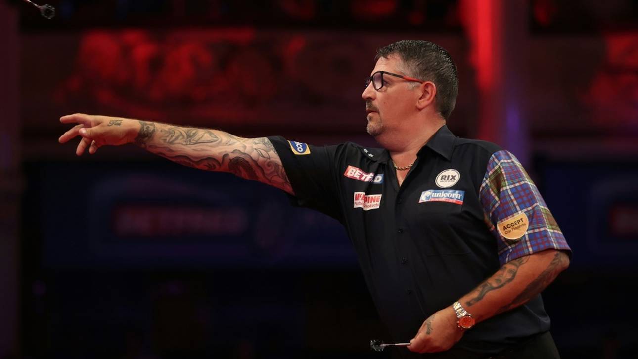 Anderson komplettiert Achtelfinale der Darts-WM – de Sousa und Aspinall raus