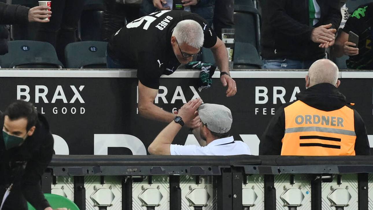 Baumgarts Mütze für Gladbach-Fan