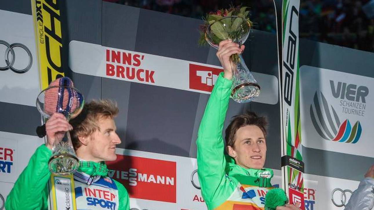 Peter Prevc (r.) war für Severin Freund nicht zu schlagen