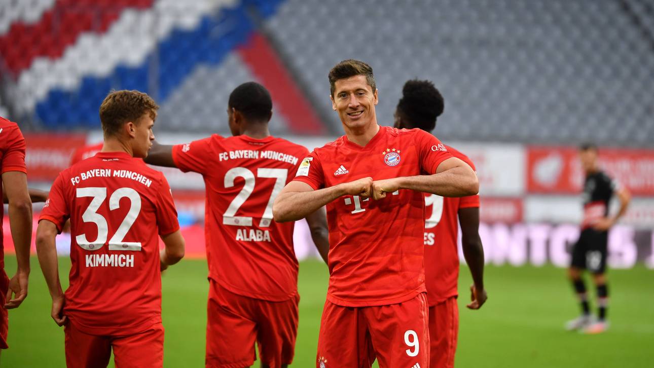 Bayern stürmt mit Gala Richtung Titel