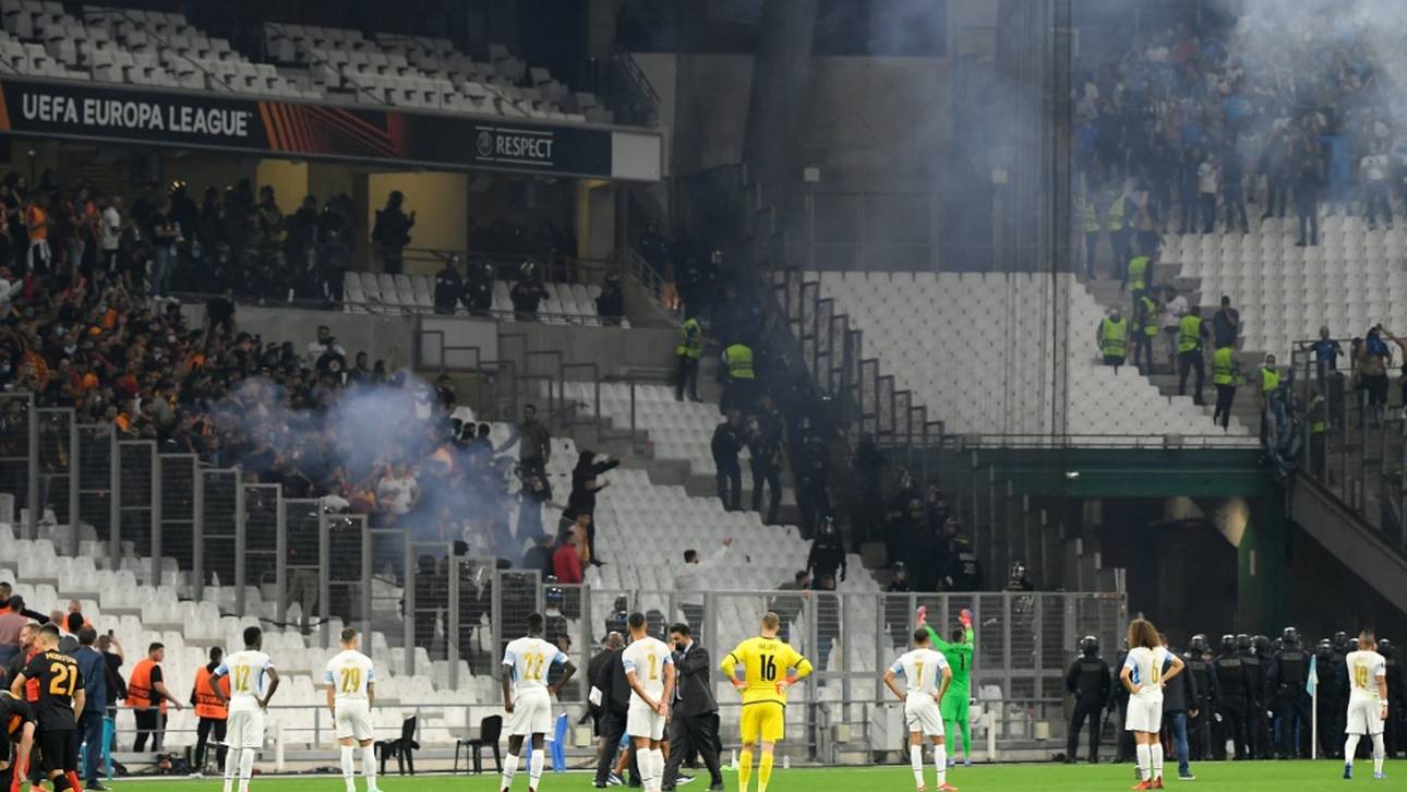 Polizisten bei Marseille-Spiel verletzt