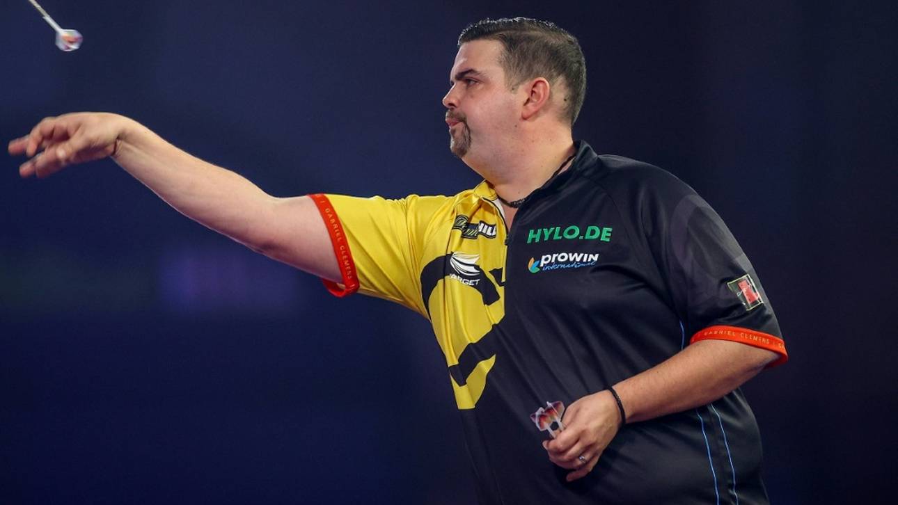 Darts-WM: Clemens scheitert im Achtelfinale