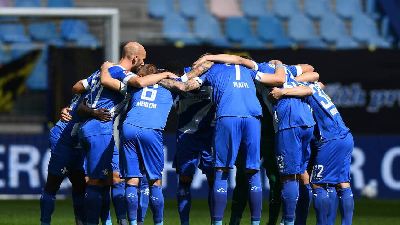 Darmstadt spielt vor 1741 Zuschauern