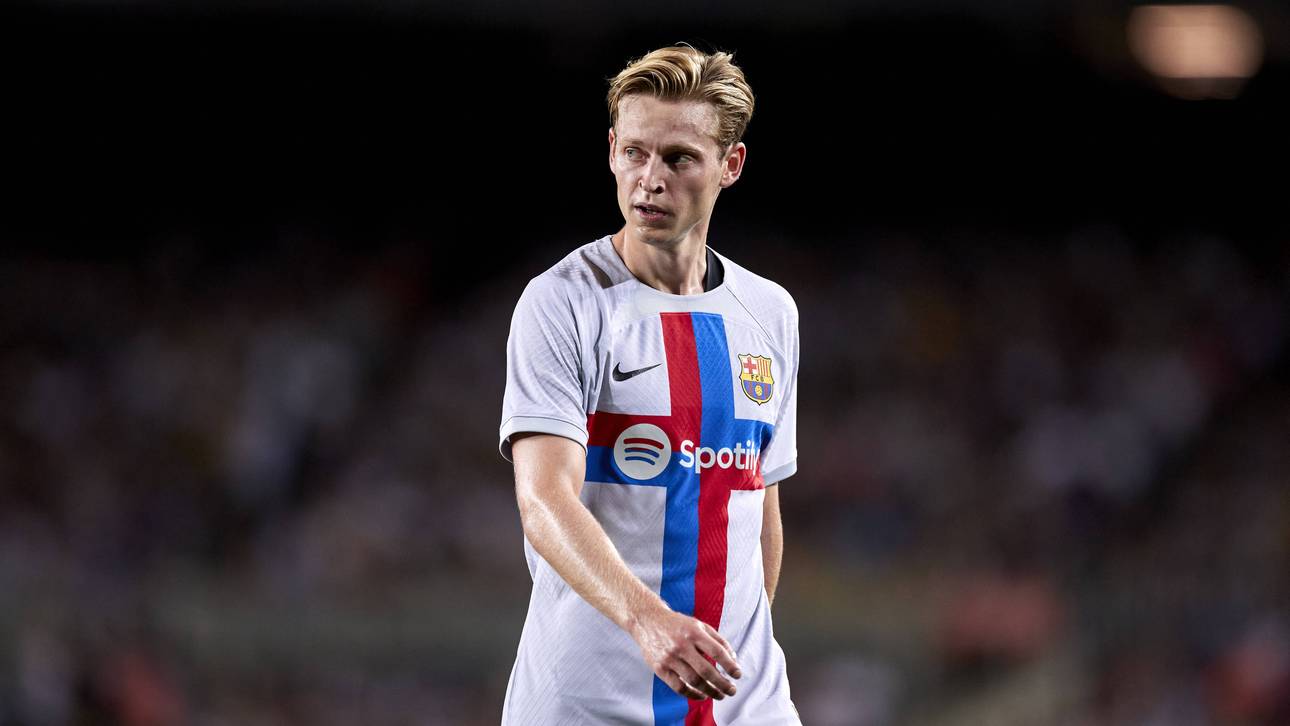 De Jong am Flughafen erwischt