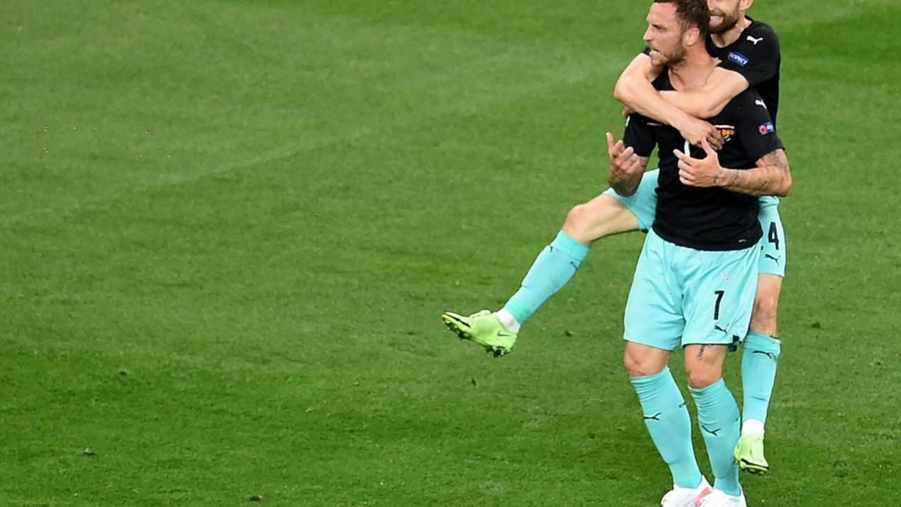 „Weltklasse“: Gregoritsch und Arnautovic sichern Österreich ersten EM-Sieg