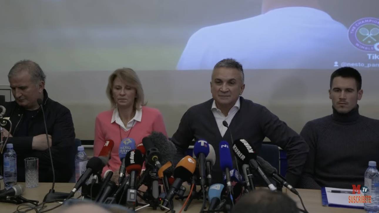 Gaga-PK von Djokovics Familie