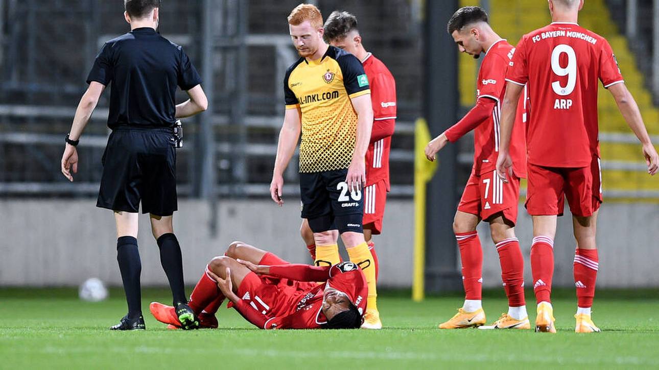 Im Spiel gegen Dynamo Dresden zog sich Malik Tillmann einen Kreuzbandriss zu