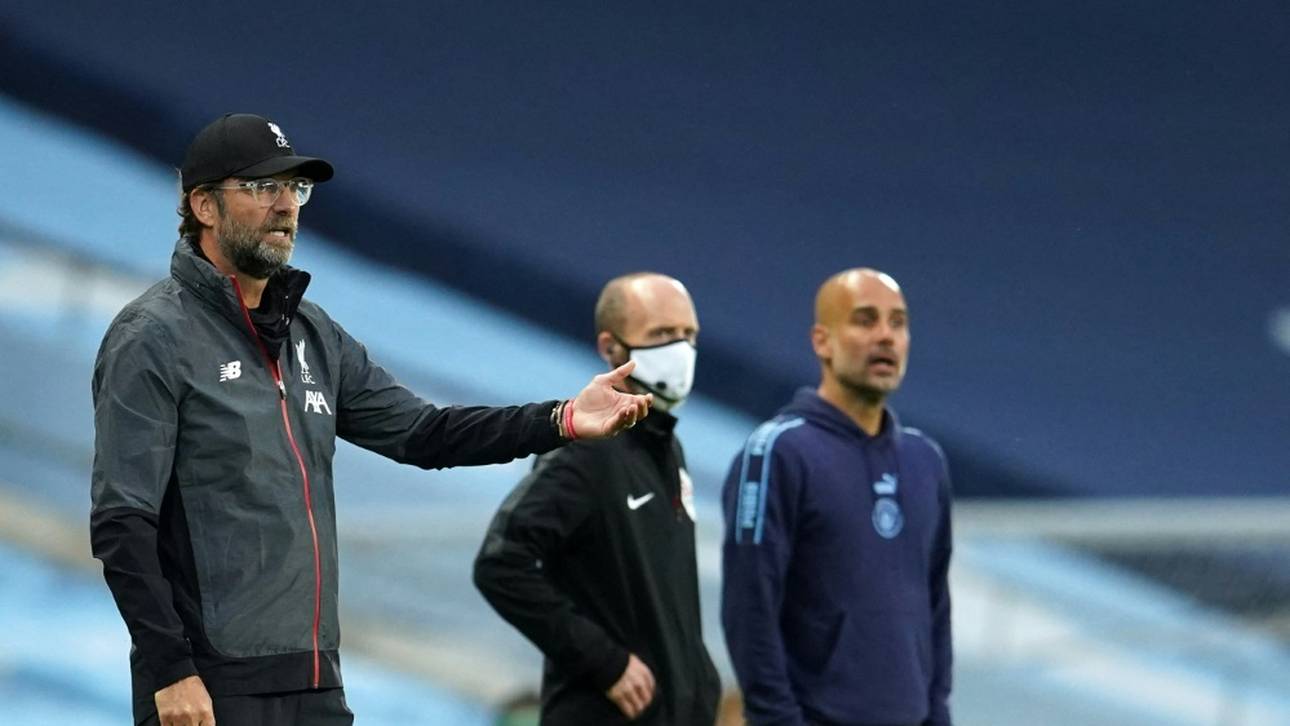 Klopp und Guardiola schimpfen