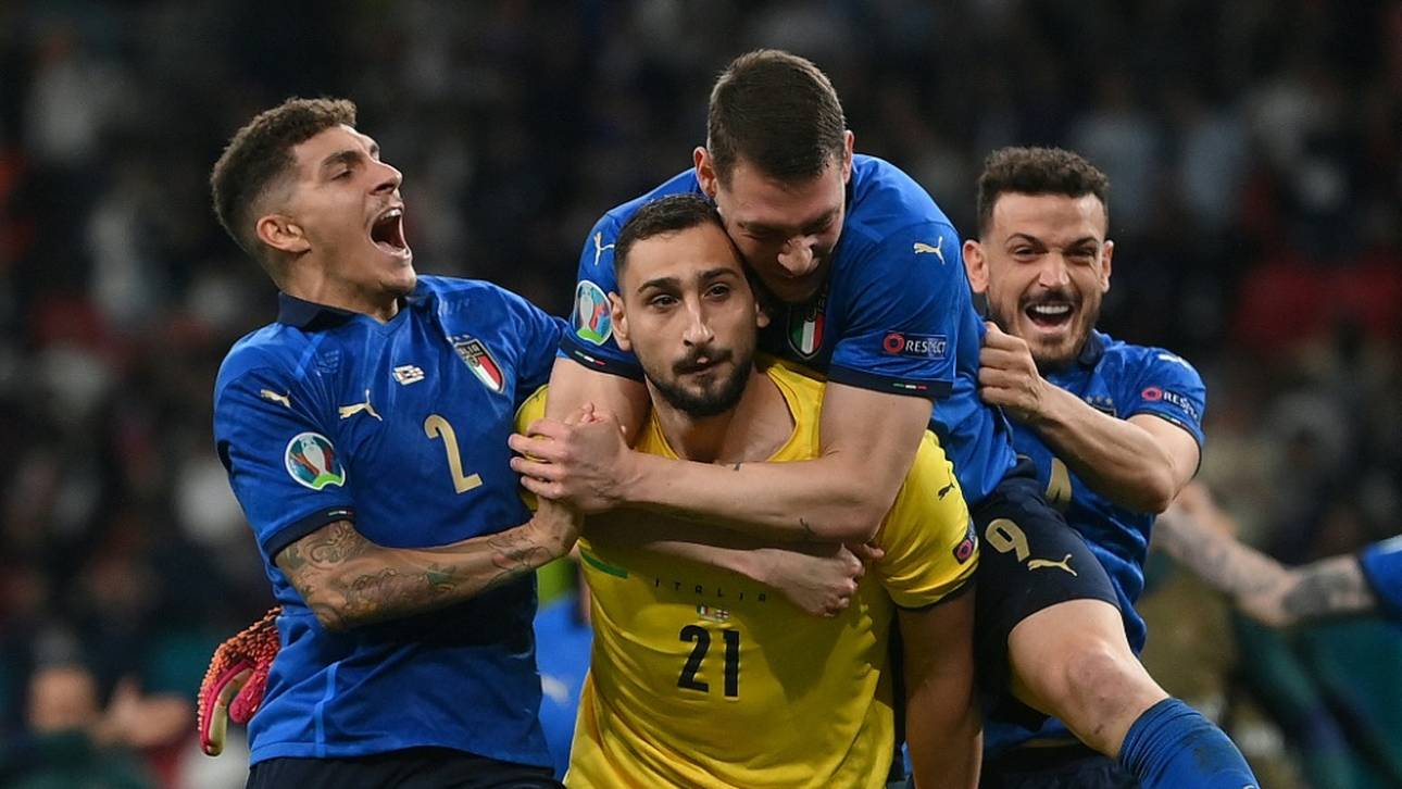 EM: Fünf Italiener in der Mannschaft des Turniers