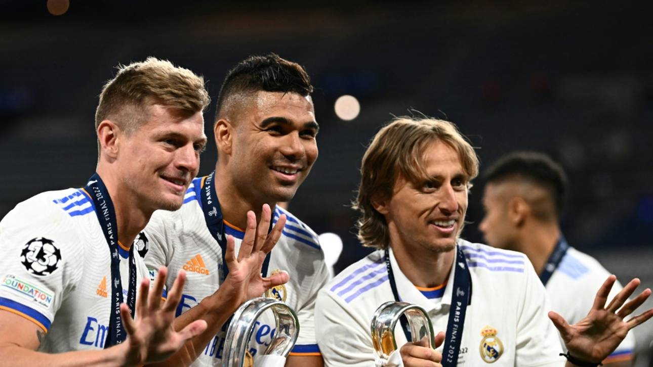 Real im UEFA-Supercup gegen Frankfurt