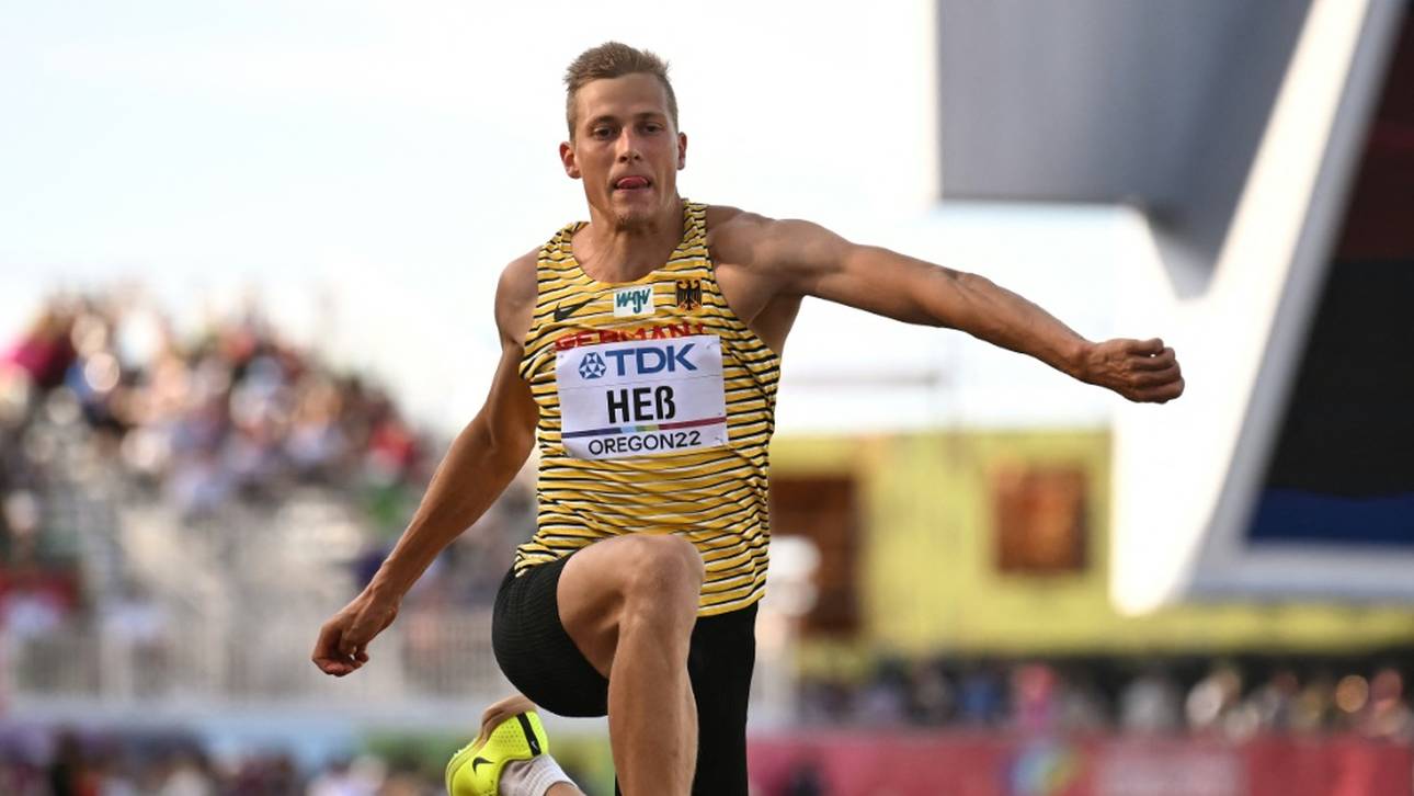 Zentimeter-Drama für Dreispringer Heß