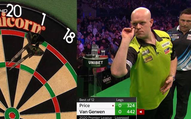 Darts Premier League Mit Van Gerwen Wright Anderson Cross Smith