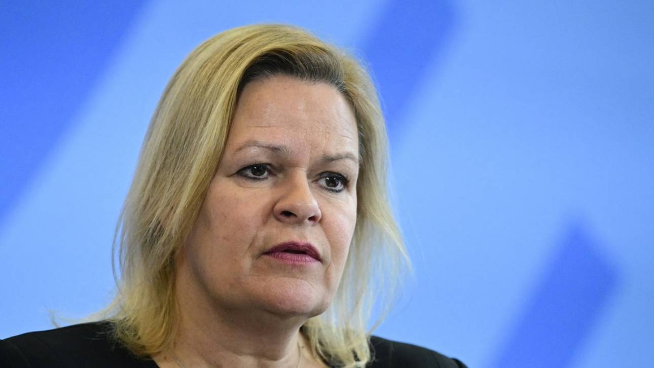 Innenministerin Faeser bei DTB-Festakt zum 175. Gründungstag