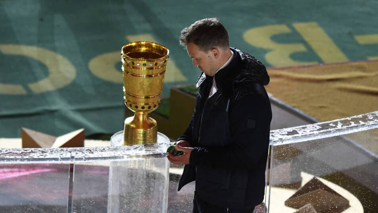 Julian Nagelsmann verlor mit RB Leipzig das Pokalfinale