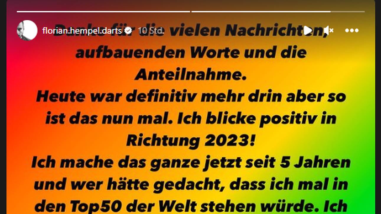 Florian Hempel schaut nach seinem WM-Aus nach vorne