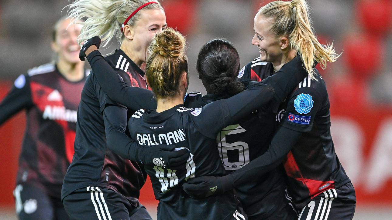 Der FC Bayern München und der VfL Wolfsburg im Achtelfinale der UEFA Women’s Champions League: SPORT1 zeigt Spiele der beiden deutschen Top-Klubs am 3. und 10. März live im Free-TV