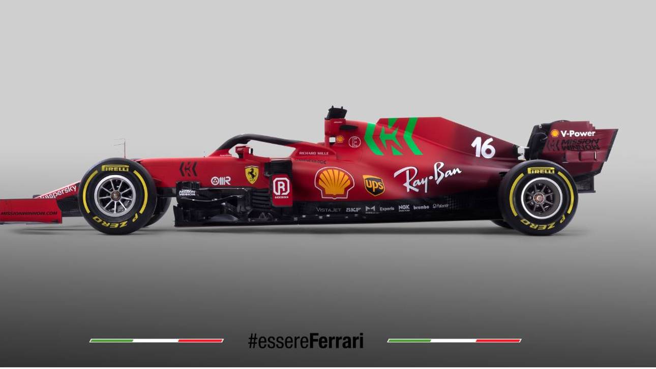 Der neue SF21 ist einmal mehr in klassischem Rot gehalten