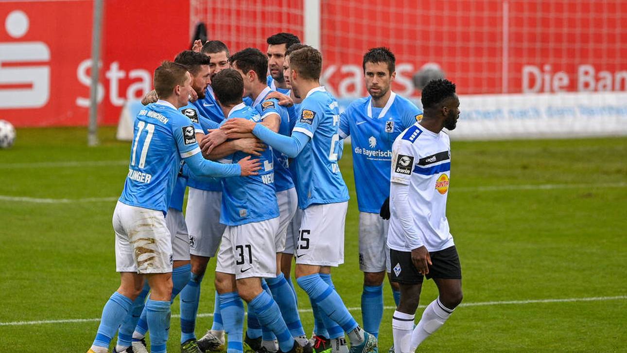 Mölders-Show bei 1860-Kantersieg