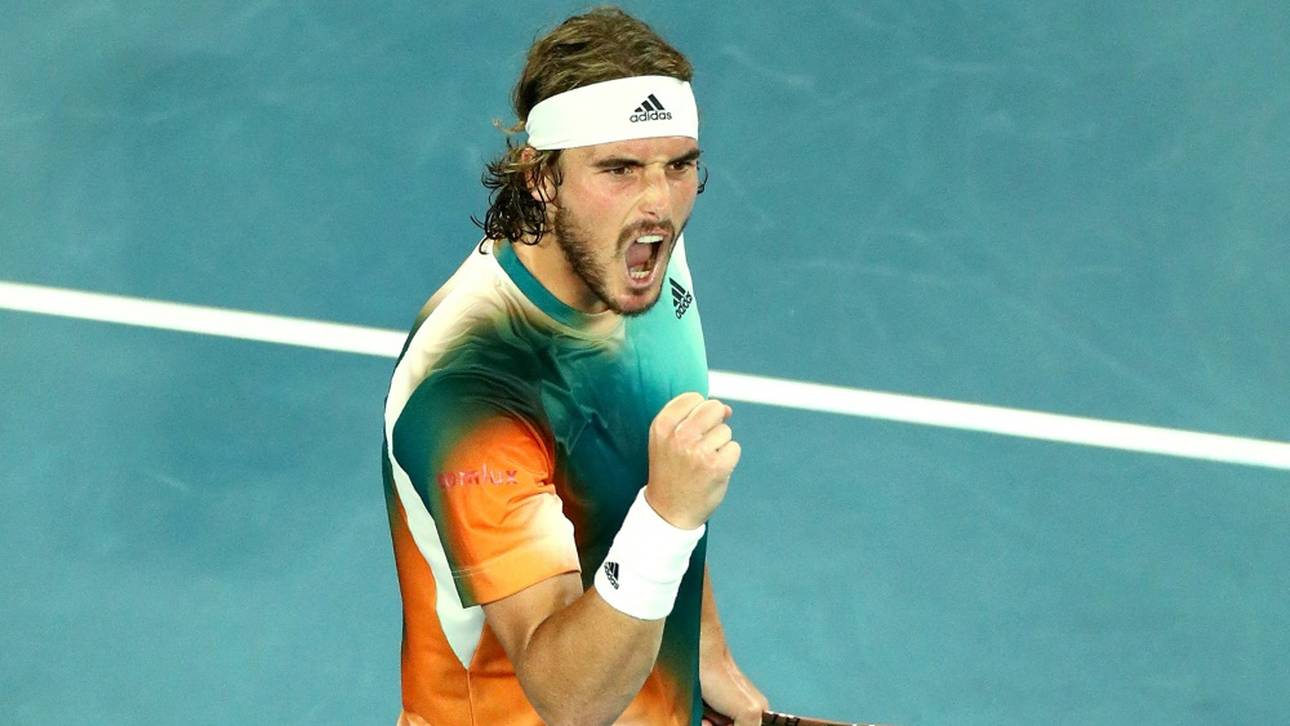 Tsitsipas erteilt Jungstar Lehrstunde