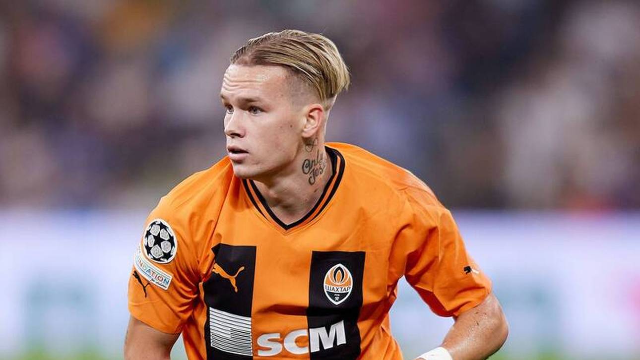 Mykhailo Mudryk brauchte drei Jahre bis zu seinem ersten Profitor