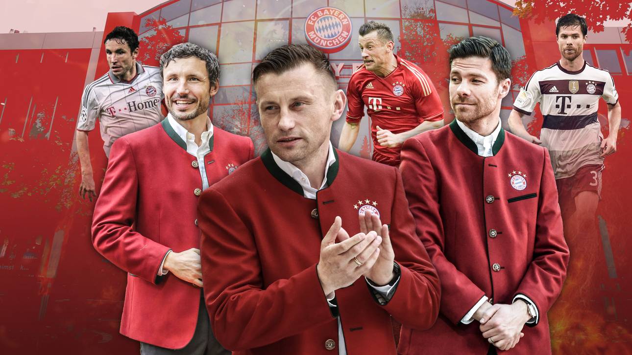Bayern-Profis, die Trainer wurden
