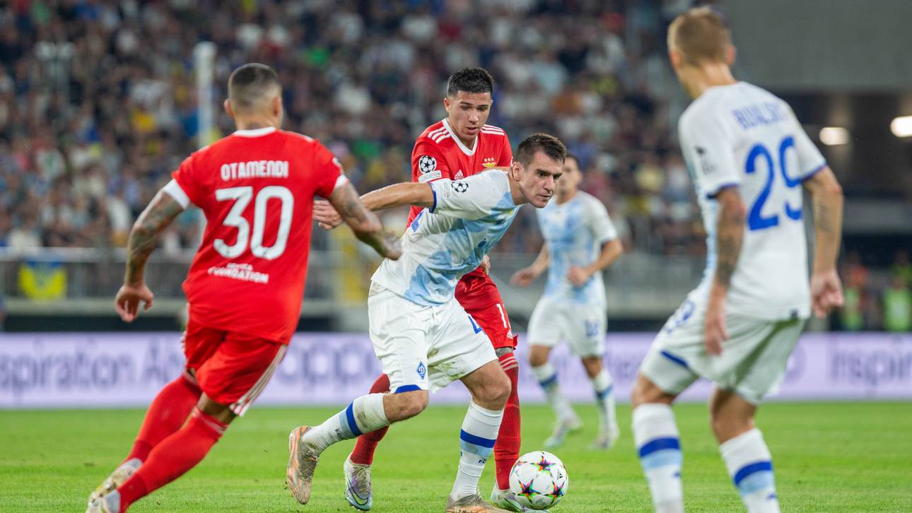 CL: Dynamo Kiew droht das Playoff-Aus